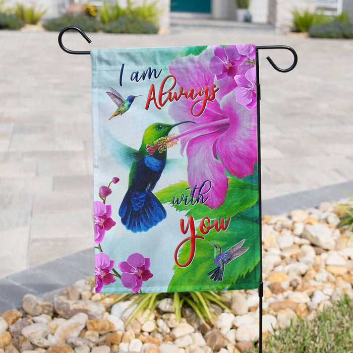 I Am Always With You Flag | Garden Flag | Double Sided House Flag - GIFTCUSTOM