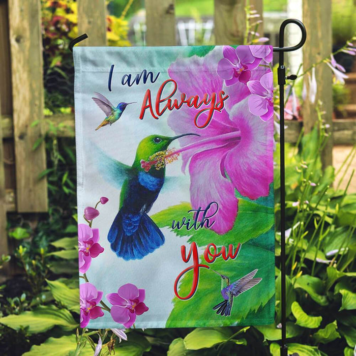 I Am Always With You Flag | Garden Flag | Double Sided House Flag - GIFTCUSTOM