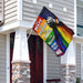 I Am Brave I Am Bruised LGBT Pride Flag | Garden Flag | Double Sided House Flag - GIFTCUSTOM