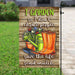 I Garden So I Dont Choke People Save The Life Flag | Garden Flag | Double Sided House Flag - GIFTCUSTOM