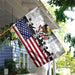 Illinois And American Flag | Garden Flag | Double Sided House Flag - GIFTCUSTOM