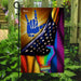 ILY Sign Language LGBT Pride Flag | Garden Flag | Double Sided House Flag - GIFTCUSTOM
