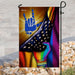 ILY Sign Language LGBT Pride Flag | Garden Flag | Double Sided House Flag - GIFTCUSTOM