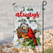 Im Always With You Cardinal Flag | Garden Flag | Double Sided House Flag - GIFTCUSTOM