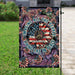 Imagine All The People Living Life In Peace Hippie Flag | Garden Flag | Double Sided House Flag - GIFTCUSTOM