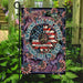 Imagine All The People Living Life In Peace Hippie Flag | Garden Flag | Double Sided House Flag - GIFTCUSTOM