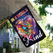 In A World You Can Be Anything Be Kind Autism Flag | Garden Flag | Double Sided House Flag - GIFTCUSTOM