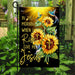 In The Morning When I Rise Give Me Jesus Flag | Garden Flag | Double Sided House Flag - GIFTCUSTOM