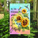 In The Morning When I Rise Give Me Jesus | Garden Flag | Double Sided House Flag - GIFTCUSTOM