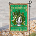 Into The Garden Skull Flag | Garden Flag | Double Sided House Flag - GIFTCUSTOM