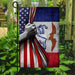 Iowa And American Flag | Garden Flag | Double Sided House Flag - GIFTCUSTOM