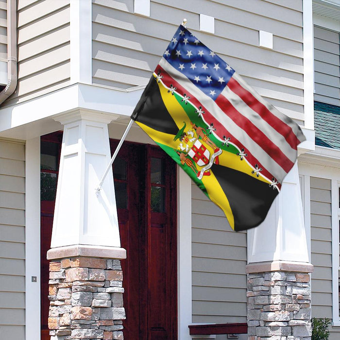 Jamaica America Flag | Garden Flag | Double Sided House Flag - GIFTCUSTOM