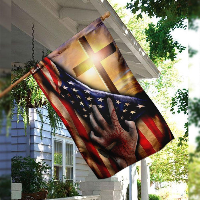 Jesus Christ Flag - GIFTCUSTOM