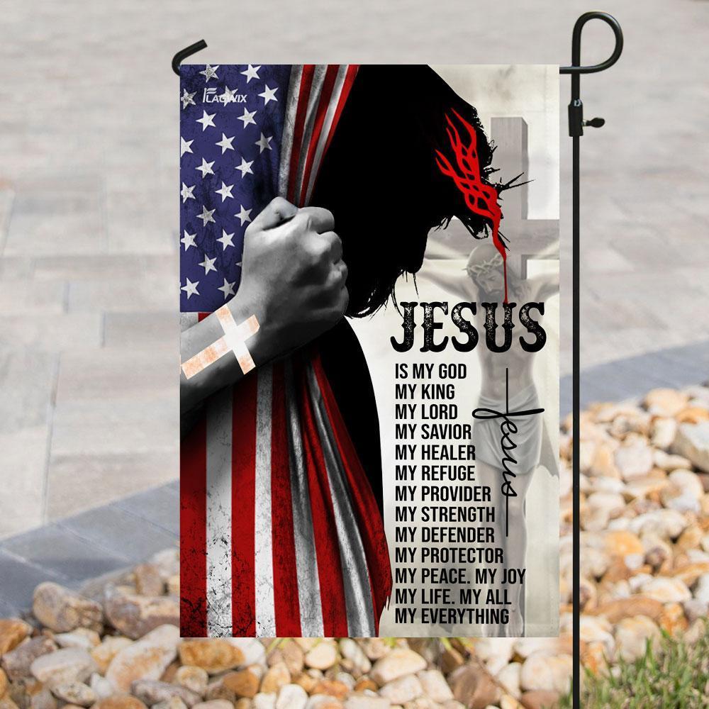 Jesus Is My Everything Christian Flag - GIFTCUSTOM