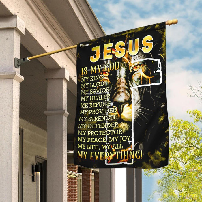 Jesus Is My Everything Flag - GIFTCUSTOM