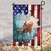 Jesus Is My Savior American US Flag | Garden Flag | Double Sided House Flag - GIFTCUSTOM