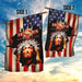 Jesus Saved My Life American Flag | Garden Flag | Double Sided House Flag - GIFTCUSTOM