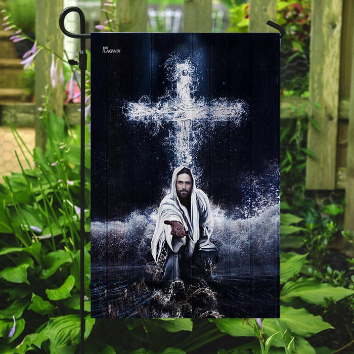 Jesus Saves Us Flag - GIFTCUSTOM