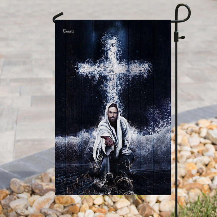 Jesus Saves Us Flag - GIFTCUSTOM