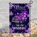 Jesus Take The Wheel Purple Truck Flag | Garden Flag | Double Sided House Flag - GIFTCUSTOM