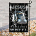 Jesus Take The Wheel Trucker Flag | Garden Flag | Double Sided House Flag - GIFTCUSTOM