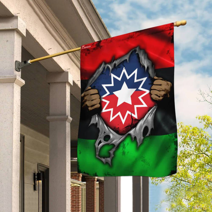 Juneteenth Flag | Garden Flag | Double Sided House Flag - GIFTCUSTOM