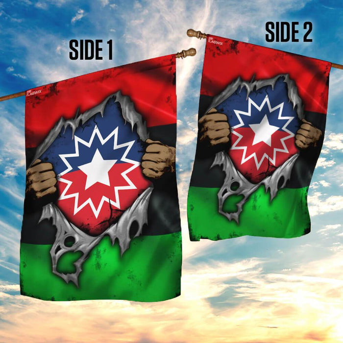 Juneteenth Flag | Garden Flag | Double Sided House Flag - GIFTCUSTOM