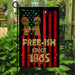 Juneteenth Free Ish Since 1865 Flag | Garden Flag | Double Sided House Flag - GIFTCUSTOM