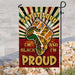 Juneteenth. Say It Loud I’m Black And I’m Proud Flag | Garden Flag | Double Sided House Flag - GIFTCUSTOM