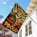 Juneteenth. Say It Loud I’m Black And I’m Proud Flag | Garden Flag | Double Sided House Flag - GIFTCUSTOM