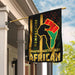 Juneteenth Unapologetically African Flag | Garden Flag | Double Sided House Flag - GIFTCUSTOM