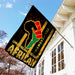 Juneteenth Unapologetically African Flag | Garden Flag | Double Sided House Flag - GIFTCUSTOM