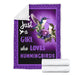 Just a girl who loves hummingbirds blanket - GIFTCUSTOM