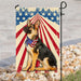 K9 Unit American German Shepherd Flag | Garden Flag | Double Sided House Flag - GIFTCUSTOM