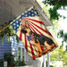 K9 Unit American German Shepherd Flag | Garden Flag | Double Sided House Flag - GIFTCUSTOM