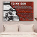 Knight templar Canvas and Poster ��� Dad to Son ��� And remember wall decor visual art - GIFTCUSTOM