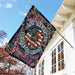 Let There Be Peace On Earth Hippie Flag | Garden Flag | Double Sided House Flag - GIFTCUSTOM