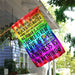 LGBT American Flag | Garden Flag | Double Sided House Flag - GIFTCUSTOM