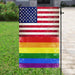 LGBT American US Flag | Garden Flag | Double Sided House Flag - GIFTCUSTOM