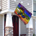 LGBT Christian Cross Flag | Garden Flag | Double Sided House Flag - GIFTCUSTOM