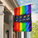 LGBT Life Gets Better Together | Garden Flag | Double Sided House Flag - GIFTCUSTOM