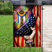 LGBT Pride Christian Cross Flag | Garden Flag | Double Sided House Flag - GIFTCUSTOM