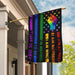 LGBT Pride Flag | Garden Flag | Double Sided House Flag - GIFTCUSTOM