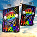 LGBT Pride. Love Is Love Flag | Garden Flag | Double Sided House Flag - GIFTCUSTOM