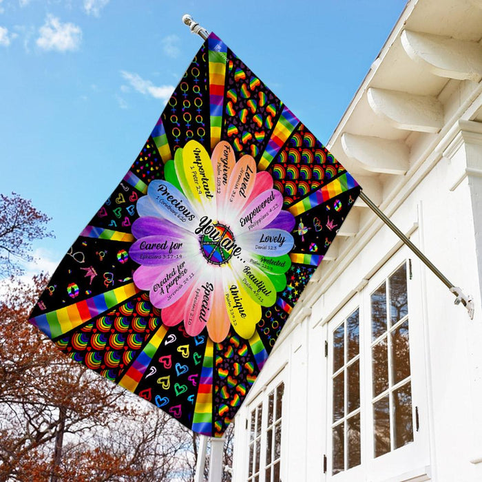 LGBT Pride Rainbow Flag | Garden Flag | Double Sided House Flag - GIFTCUSTOM