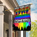 LGBT The First Pride Was A Riot Flag | Garden Flag | Double Sided House Flag - GIFTCUSTOM