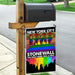LGBT The First Pride Was A Riot Flag | Garden Flag | Double Sided House Flag - GIFTCUSTOM