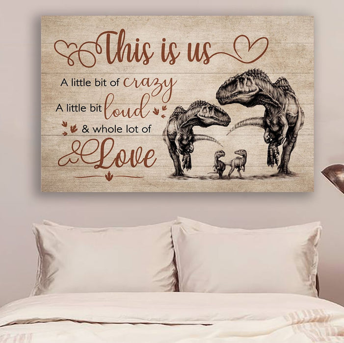 LH dinosaur Canvas and Poster ��� this is us wall decor visual art - GIFTCUSTOM