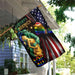 Liberty & Justice For All LGBT Flag | Garden Flag | Double Sided House Flag - GIFTCUSTOM