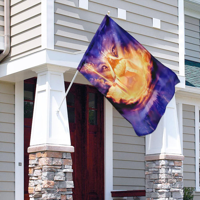 Lion of Judah Flag | Garden Flag | Double Sided House Flag - GIFTCUSTOM